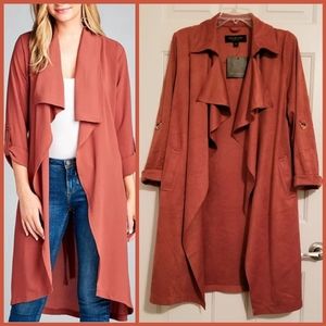 Marc New York Faux Suede Coat